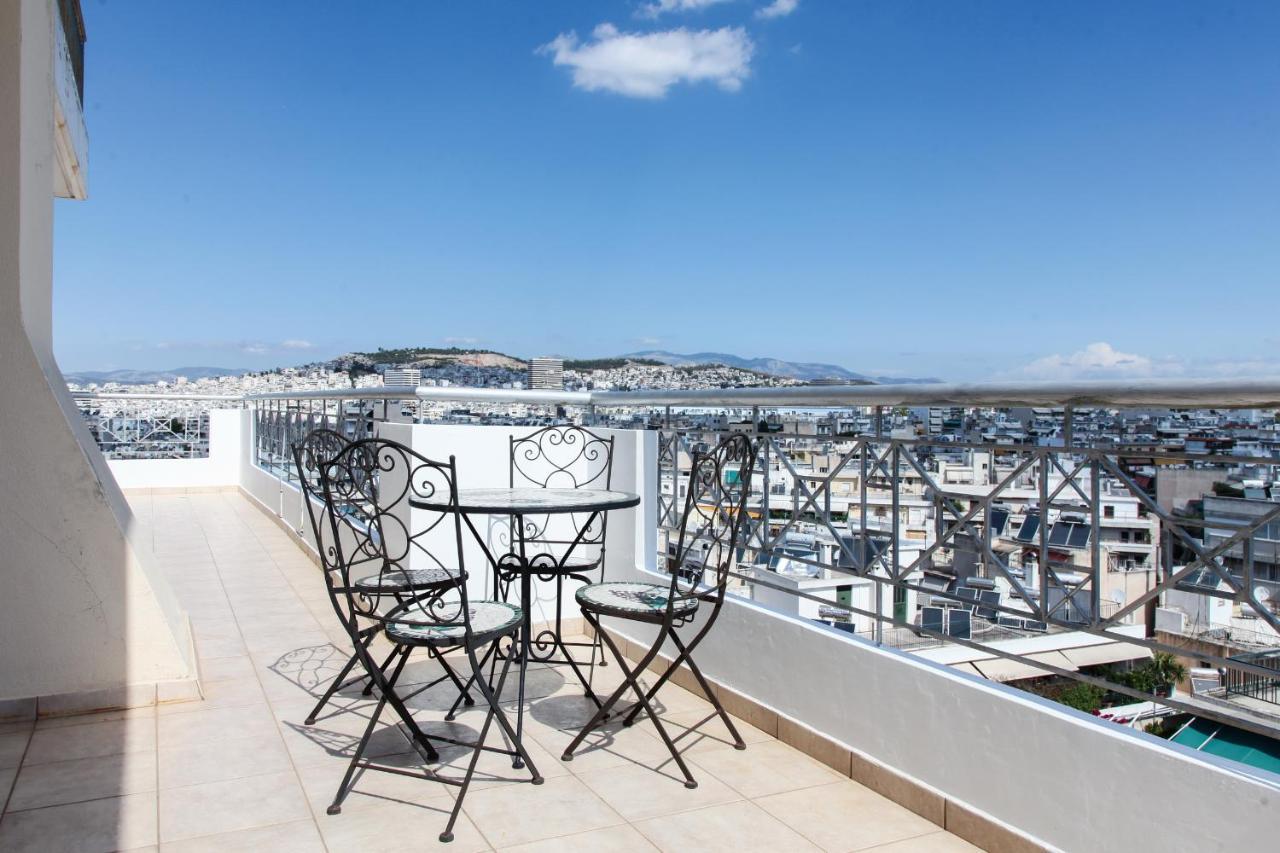 Penthouse With Fabulous Views Zografou Apartment Athens Exterior photo