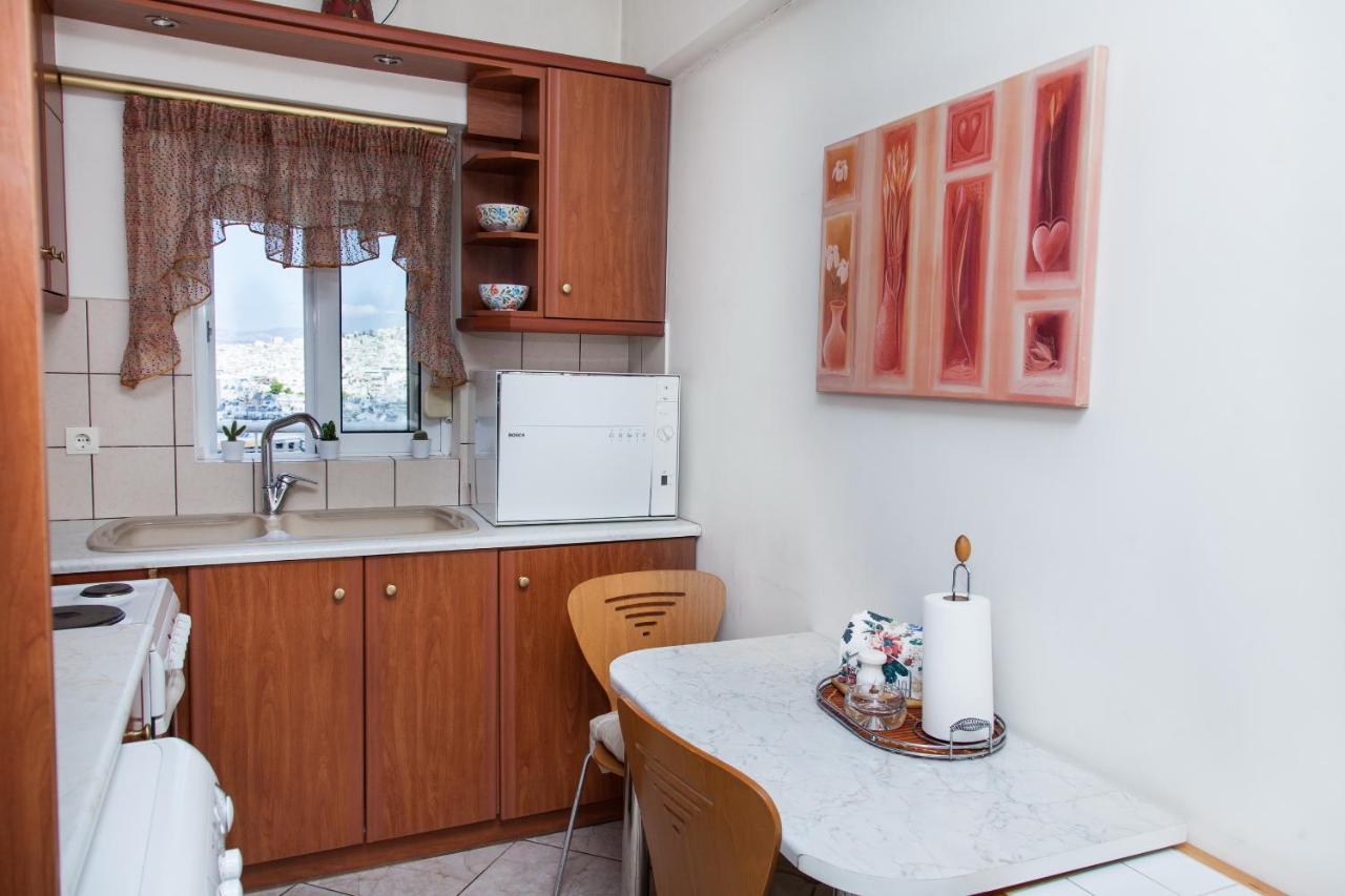 Penthouse With Fabulous Views Zografou Apartment Athens Exterior photo